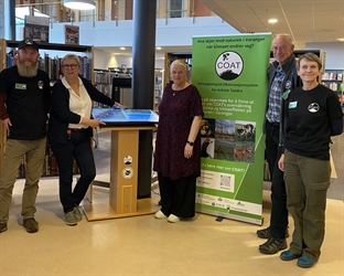 COAT informasjonsskjerm lansert på Vadsø bibliotek