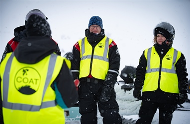 Statsråden med på ekspedisjon til klimaforskningens frontlinje på Varangerhalvøya