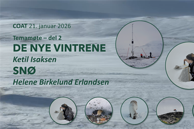 Arktis og spesielt Svalbard regionen varmes opp raskest i verden og modellering av regn på snø og isdannelse (COAT Temamøte - del 2)