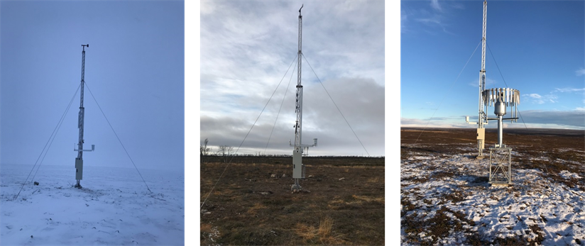 Weather stations up and running!